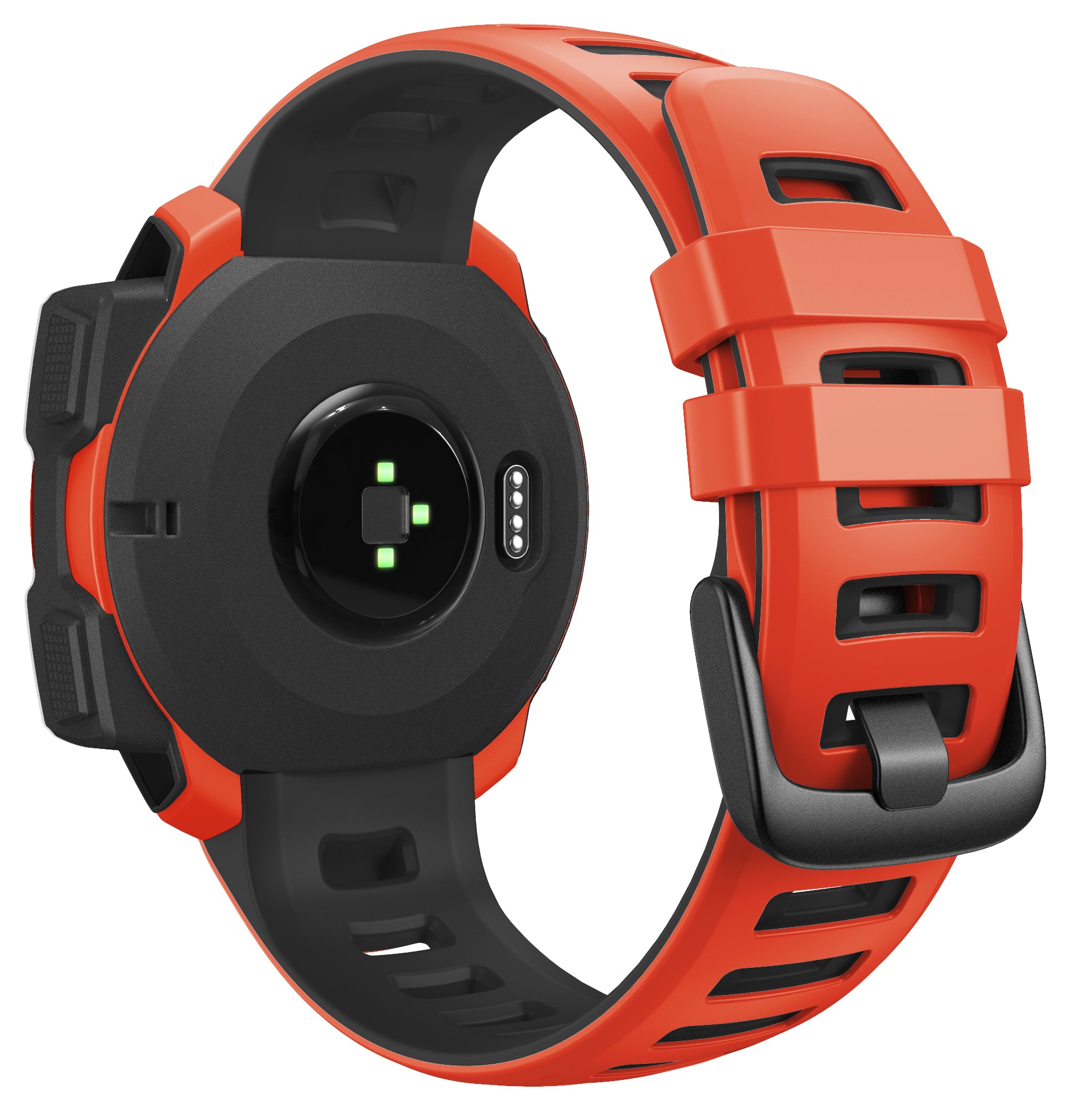 Bi-farvet blødt silikone urbånd erstatningsarmbåndsrem til Garmin Instinct Instinct Esports Bi-farvet blødt silikone urbånd erstatningsarmbåndsrem til Garmin Instinct Instinct Esports